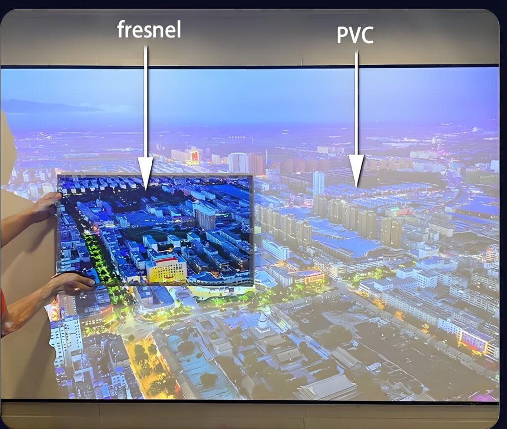 ambient light rejecting screen