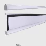 screen tripod projector housing and top