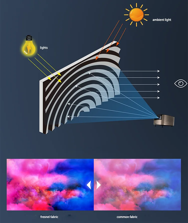 Fresnel ALR screen