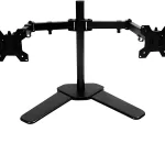 dual monitor desk stand