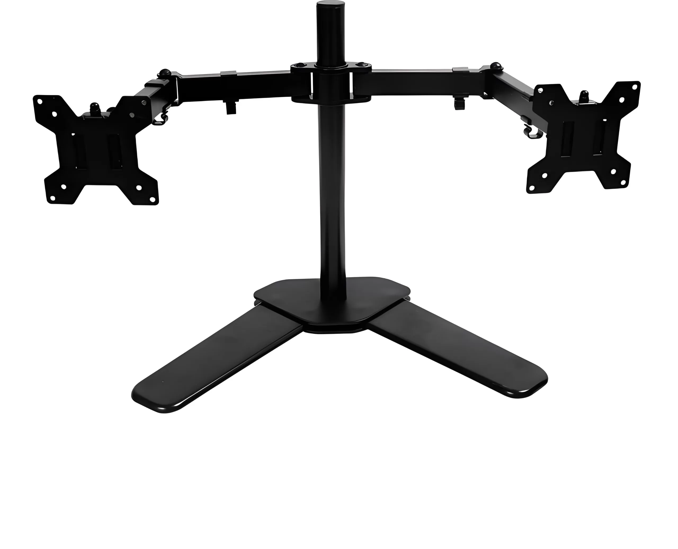 dual monitor desk stand