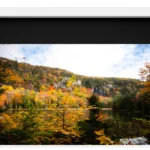 ceiling recessed screen