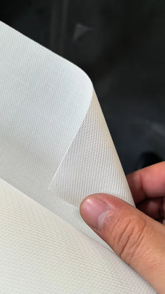 Woven vs Perforated Acoustic Screen