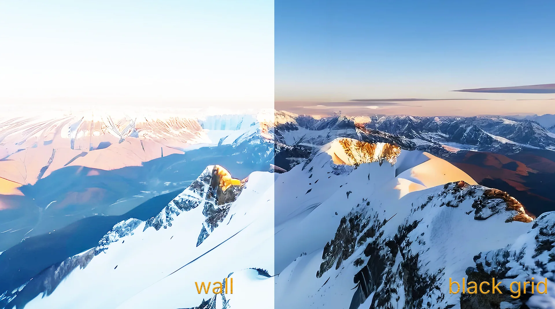 high contrast projector screen